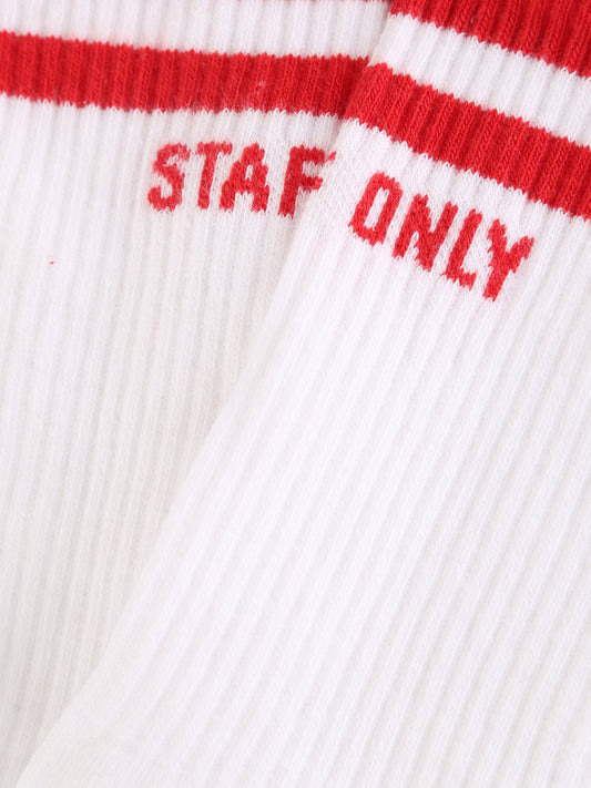 Staff Only Super Basic Spor Çorap